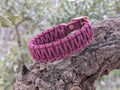 Collier Chien Tressé Paracorde Biothane - Artisanal Résistant Fait Main France